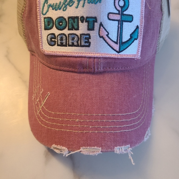 NEW Cruise Hair Don't Care Trucker Hat - Picture 2 of 3